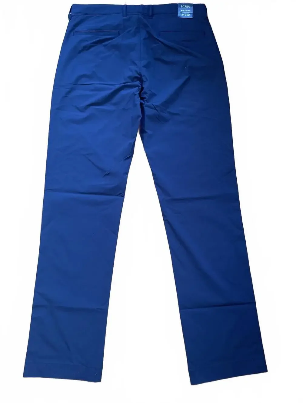 J. Crew Men's Navy Blue Slim Fit Tech Chino Pant 31x32 New With Tags Performance